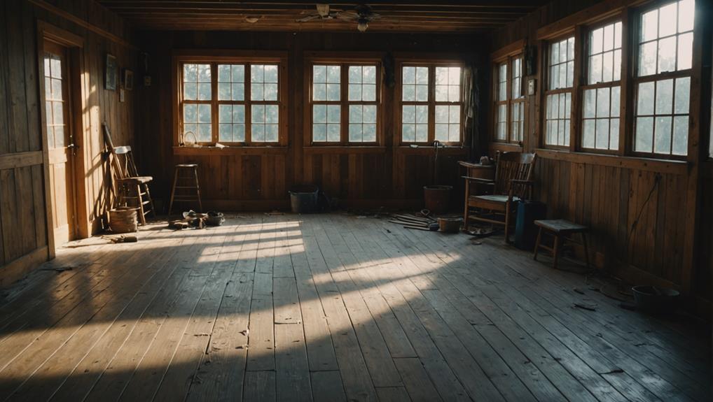 Before and after comparison of mold remediation project showing dramatic improvement in indoor air quality and safety of Schertz home.